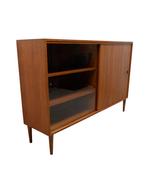 Musterring teak wandkast, jaren 60, Ophalen, Glas, Rijksstraatweg 37 Wilp, Minder dan 150 cm