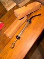 Antieke oor- en tandspuit 1890–1930 met originele doos, Ophalen of Verzenden