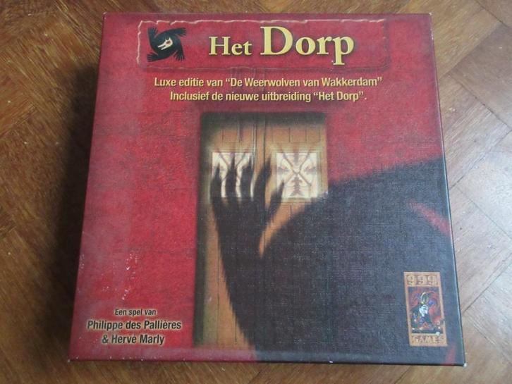 Het Dorp luxe editie van De Weerwolven van Wakkerdam, Hobby en Vrije tijd, Gezelschapsspellen | Overige, Gebruikt, Vijf spelers of meer