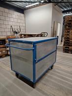 Fetra bakwagen rolcontainer gereedschapwagen grootste model, Ophalen, Gebruikt