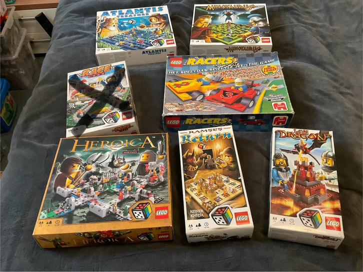 Lego verschillende spellen, Kinderen en Baby's, Speelgoed | Duplo en Lego, Gebruikt, Lego, Complete set, Ophalen of Verzenden