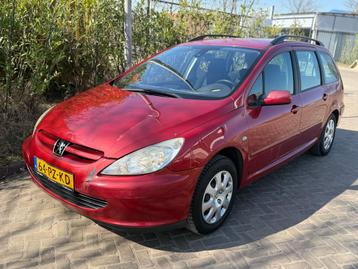 Peugeot 307 1.6! Trekhaak! Top! Apk! Cruise Control! Airco!  beschikbaar voor biedingen