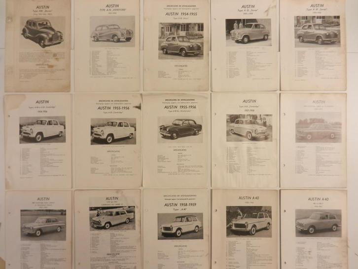 27x AUSTIN 1951-1985 Olyslager Vraagbaak Kluwer Vraagbaken, Auto diversen, Handleidingen en Instructieboekjes, Ophalen of Verzenden