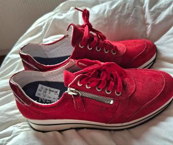 Nieuwe Rode Nelson Suède Schoenen - Maat 40 beschikbaar voor biedingen