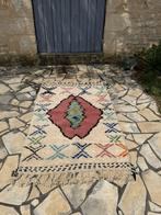 Kleurrijk wollen vloerkleed uit Marokko, Huis en Inrichting, Stoffering | Tapijten en Kleden, Ophalen, 100 tot 150 cm, Beni Ouarrain