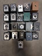 Collectie Vintage Box Camera's, Verzamelen, Fotografica en Filmapparatuur, Ophalen, Voor 1940, Fototoestel