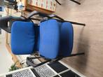 Gratis 2 stoelen, Ophalen, Gebruikt, Twee, Blauw