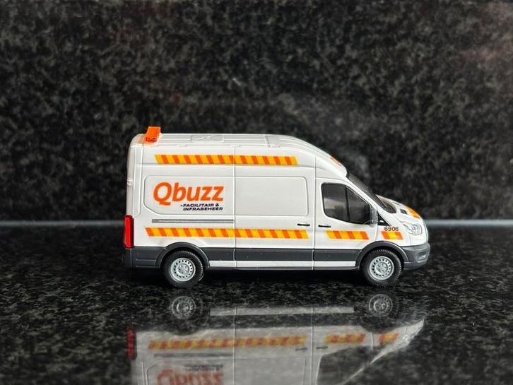 Decals transfer set qbuzz service infrabeheer ov 1:87 H0, Hobby en Vrije tijd, Modelauto's | 1:87, Nieuw, Verzenden