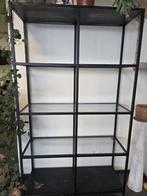 Zwart gespoten Ikea VITTSJÖ kast - geen beschadigingen, Ophalen, Met plank(en), 100 tot 150 cm, Zo goed als nieuw