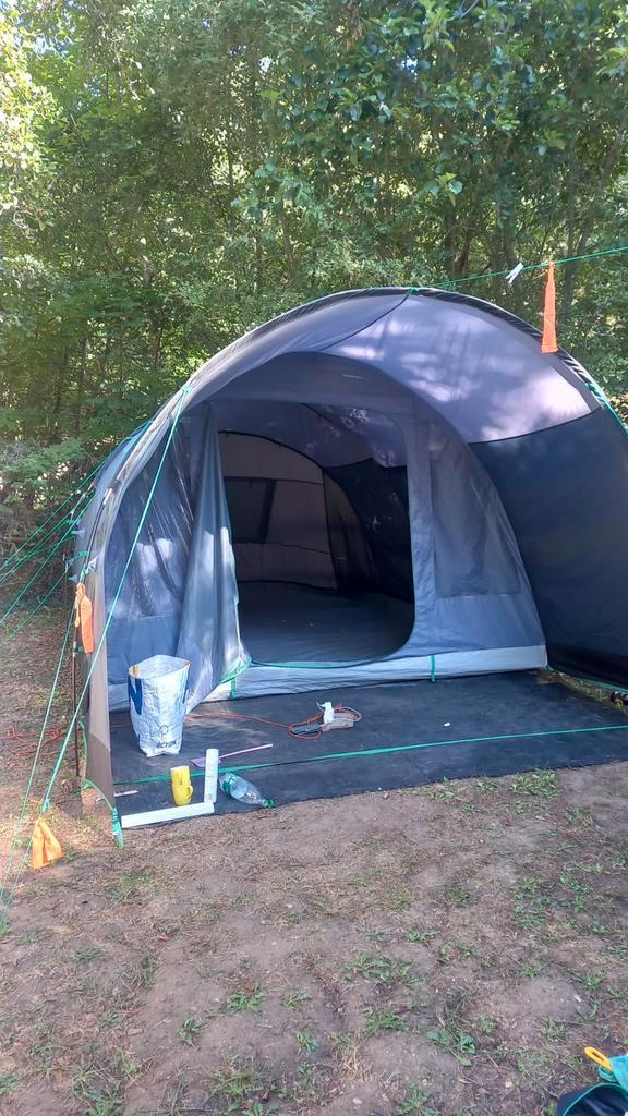 Tunneltent, Caravans en Kamperen, Tenten, tot en met 4, Gebruikt, Ophalen