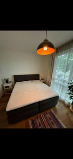 Boxspring 180x200 met Topper, Ophalen, Tweepersoons, Zo goed als nieuw, 180 cm