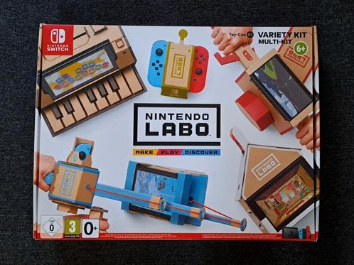 Nintendo switch labo variety kit, Spelcomputers en Games, Games | Nintendo Switch, Zo goed als nieuw, 1 speler, Vanaf 7 jaar, Ophalen of Verzenden