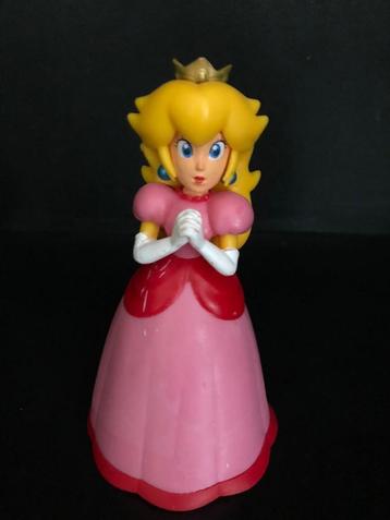 Nieuw !  Super Mario beweegbare Prinses Peach pop. 14 cm beschikbaar voor biedingen