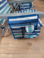 Luxe Strandstoelen Set (2) - Nieuw!, Tuin en Terras, .com, Nieuw, Ophalen of Verzenden, Beach chairs