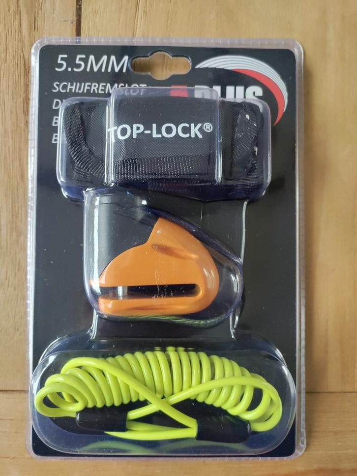 Schijfremslot A-Plus, Fietsen en Brommers, Brommers | Toebehoren, Ophalen of Verzenden