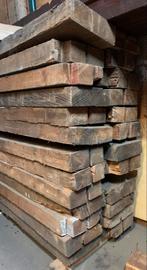Houten Balken - 24x - 470cm lang x 21,5 hoog x 7 cm. dik, Ophalen, Gebruikt, Balk, Overige houtsoorten