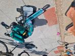 Vonroc afkortzaag 2x gebruikt, Doe-het-zelf en Verbouw, Gereedschap | Zaagmachines, Ophalen, Zo goed als nieuw, 1200 watt of meer
