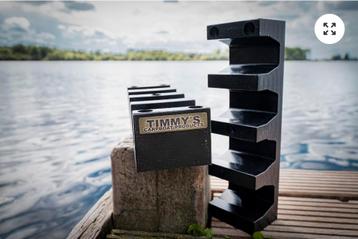 Timmy's Steekstokhouders dakmontage voor 4 steekstokken. beschikbaar voor biedingen