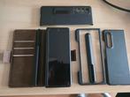 SAMSUNG GALAXY Z FOLD 3 + 3 hoesjes, Telecommunicatie, Mobiele telefoons | Samsung, Gebruikt, Zwart, Ophalen of Verzenden, Galaxy Z Fold