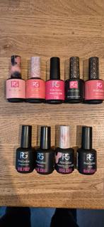 Pink Gellac Set met Base & Topcoat, Ophalen of Verzenden, Gebruikt, Overige kleuren, Handen en Nagels