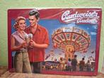 reclamebord Budweiser Budvar, Ophalen of Verzenden, Nieuw, Reclamebord, Plaat of Schild, Overige merken