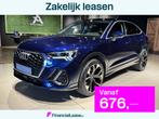 Audi Q3 Sportback 35 TFSI Proline 2022 Blauw, Auto's, Automaat, Huisgarantie, 4 cilinders, Bedrijf