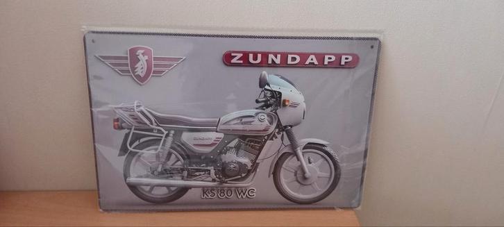 Zundapp KS 80 WC - 20x30 cm, Verzamelen, Automerken, Motoren en Formule 1, Nieuw, Motoren, Ophalen of Verzenden