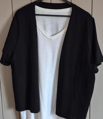  vestje korte mouw zwart - Maat 48/XL beschikbaar voor biedingen