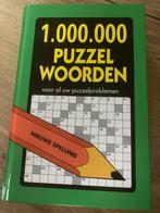 1.000.000 Puzzelwoorden - Puzzelboek, Ophalen of Verzenden, 500 t/m 1500 stukjes, Zo goed als nieuw, Overige typen