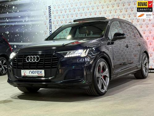 Audi Q7 60 TFSI e quattro Pro Line S Competition | Pano | 22, Auto's, Audi, Bedrijf, Te koop, Q7, 4x4, ABS, Achteruitrijcamera
