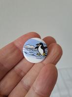 Porselein knoop Pinguin danst Birchcroft D2.5xH1.5cm, Verzamelen, Dierenverzamelingen, Ophalen of Verzenden, Nieuw, Wild dier