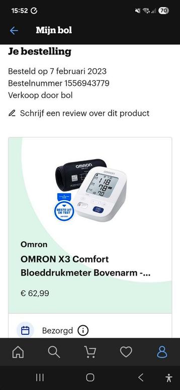 Bloeddrukmeter - Omron X3 Comfort beschikbaar voor biedingen