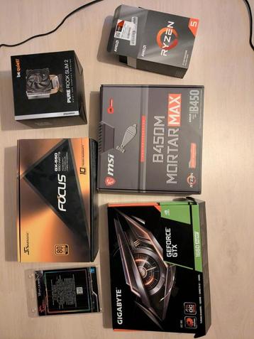 PC (oa AMD Ryzen 5 3600; Gigabyte OC GeForce GTX 1660 SUPER) beschikbaar voor biedingen