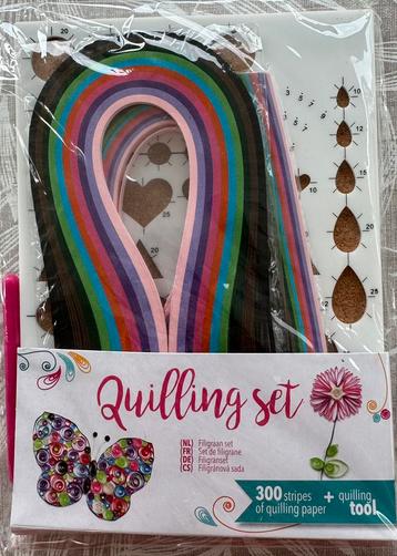 Quilling set / filigraan set Vlinder NIEUW 🦋 beschikbaar voor biedingen