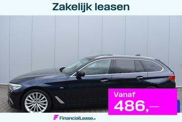 BMW 530d xDrive Touring Luxury Imperialblau Pano Nappa B&W M beschikbaar voor biedingen