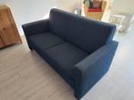 Blauwe 2 zits bank, Huis en Inrichting, Banken | Bankstellen, Ophalen, Gebruikt, 150 tot 200 cm, Tweepersoons