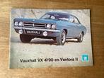 Vauxhall VX 4/90 en Ventora II Brochure, Ophalen of Verzenden, Gelezen