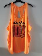 Zumba top mt. L, Oranje, Maat 42/44 (L), Zumba Wear, Fitness of Aerobics