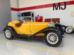 Alfa Romeo 2300 Spider (1932) 1:18 Bburago Geel MJ, Ophalen of Verzenden, Zo goed als nieuw, Auto, Bburago