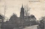 Peperga (Frl.) Dorpsgezicht met Ned. Herv. Kerk, Volk, 1920, Verzenden, Voor 1920, Ongelopen, Friesland