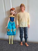 145.  Anna en Kristoff, Kinderen en Baby's, Speelgoed | Poppen, Ophalen of Verzenden, Gebruikt