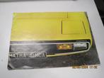 matra simca 36/26,5 cm autofolder (306), Ophalen of Verzenden, Gelezen, Overige merken