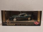 Aston Martin DB 7 groen Guiloy gold line 1:18 KRD, Hobby en Vrije tijd, Modelauto's | 1:18, Ophalen of Verzenden, Zo goed als nieuw