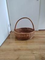 Rieten mand, 53cm doorsnee, Ophalen of Verzenden, Gebruikt, Rond, Riet