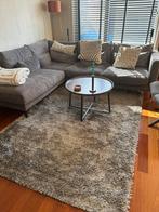 Hoogpolig vloerkleed grijs, Huis en Inrichting, Stoffering | Tapijten en Kleden, Ophalen, 150 tot 200 cm, 200 cm of meer, Zo goed als nieuw