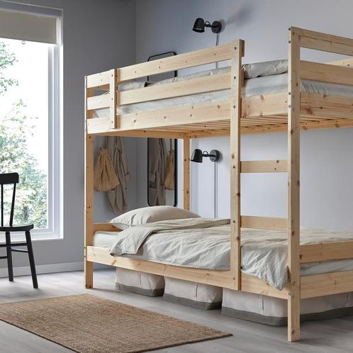 Ikea MYDAL 90x20, Huis en Inrichting, Slaapkamer | Stapelbedden en Hoogslapers, Gebruikt, Hoogslaper, 200 cm, Tweepersoons, Ophalen