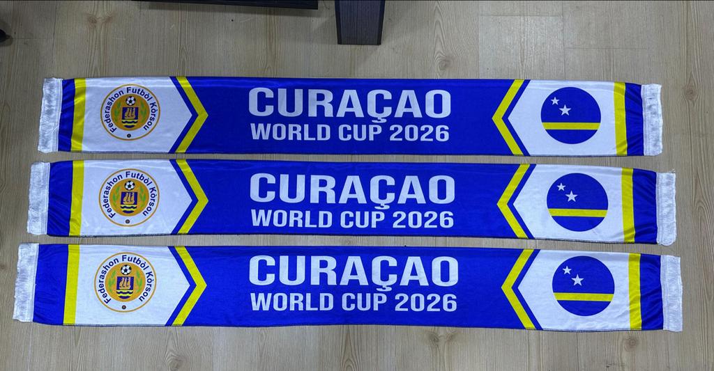 Curacao Sjaal Satijn WK 2026, Ophalen of Verzenden, Nieuw