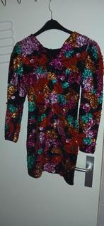 ZARA feestelijke glitter jurk  mooie kleuren mt 36, ZARA, Overige kleuren, Verzenden, Nieuw