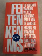 Feitenkennis - Hans Rosling, Hans Rosling, Maatschappij en Samenleving, Ophalen of Verzenden, Zo goed als nieuw