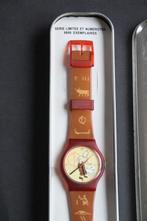 Kuifje Swatch uurwerk Limited Ed Switzerland Hergé Tintin, Verzenden, Kuifje, Zo goed als nieuw, Beeldje of Figuurtje